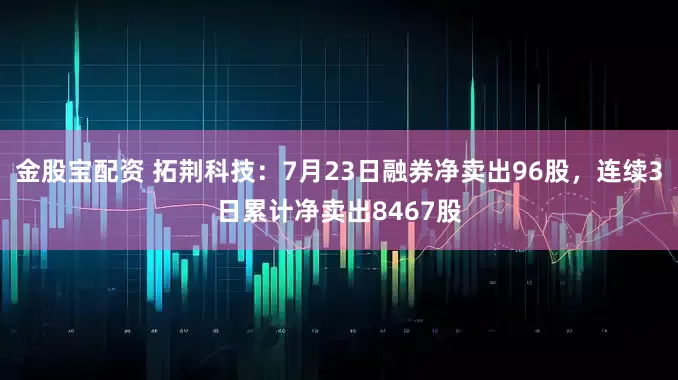 金股宝配资 拓荆科技：7月23日融券净卖出96股，连续3日累计净卖出8467股